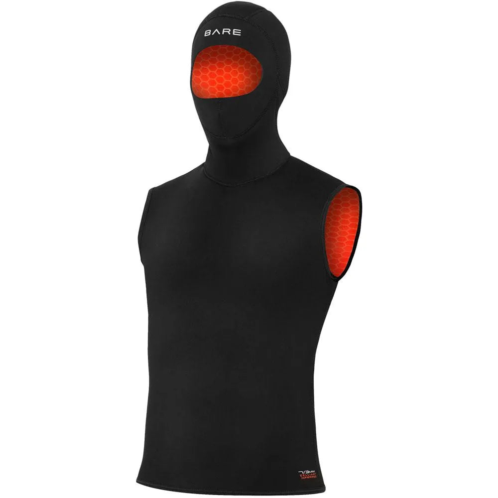 Bare Ultrawarmth 5/3 mm hooded thermal vest