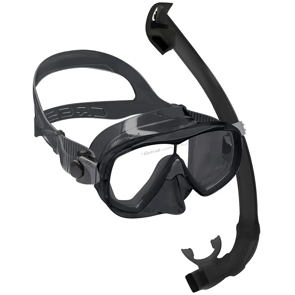 Cressi Estrella & Seal Dry snorkeling set