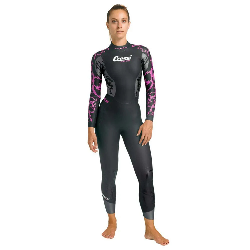 Cressi Kuwae Back Zip 2-3-4 mm woman diving wetsuit
