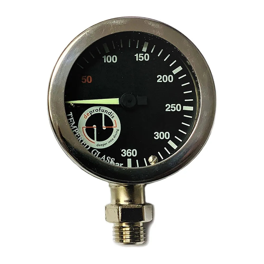 De profundis DIR O2 360 Bar pressure gauge
