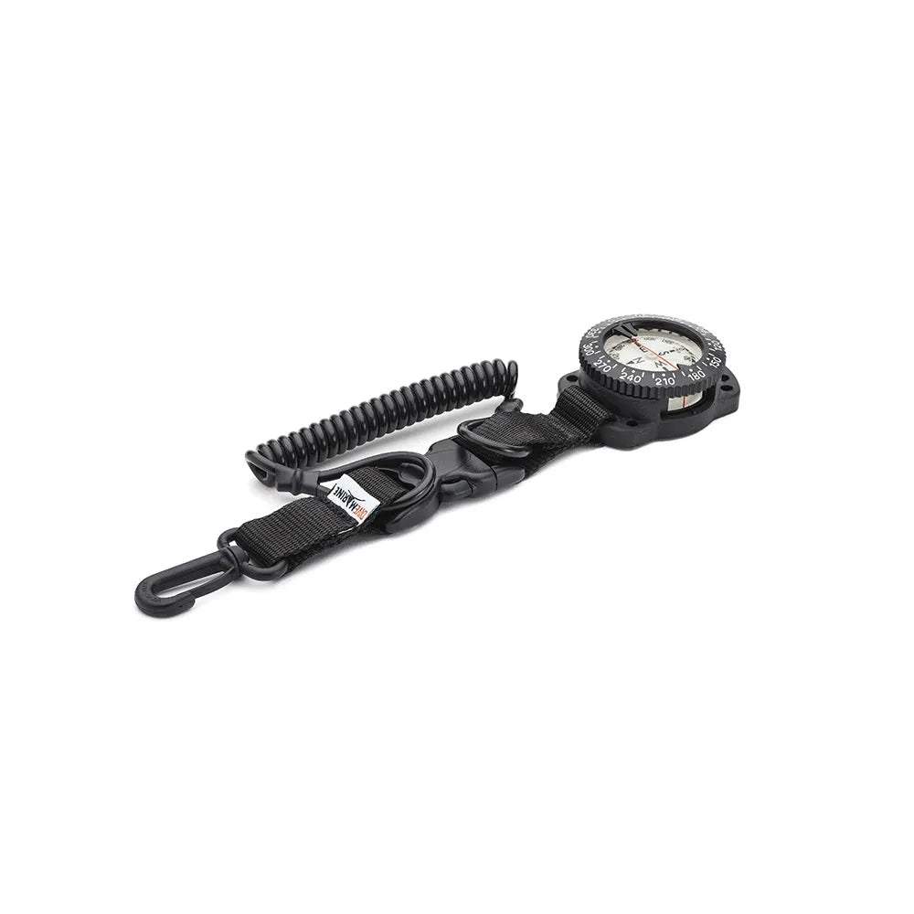 Divemarine Spherical Dive With Polyuretane Coil Lanyard Ø 60 mm compass
