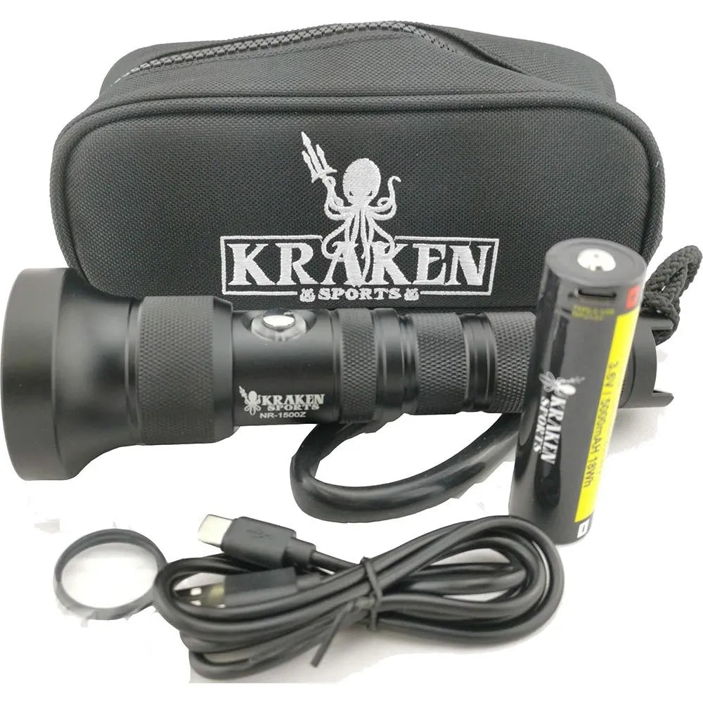Kraken N1800Z Zoom Focus torch