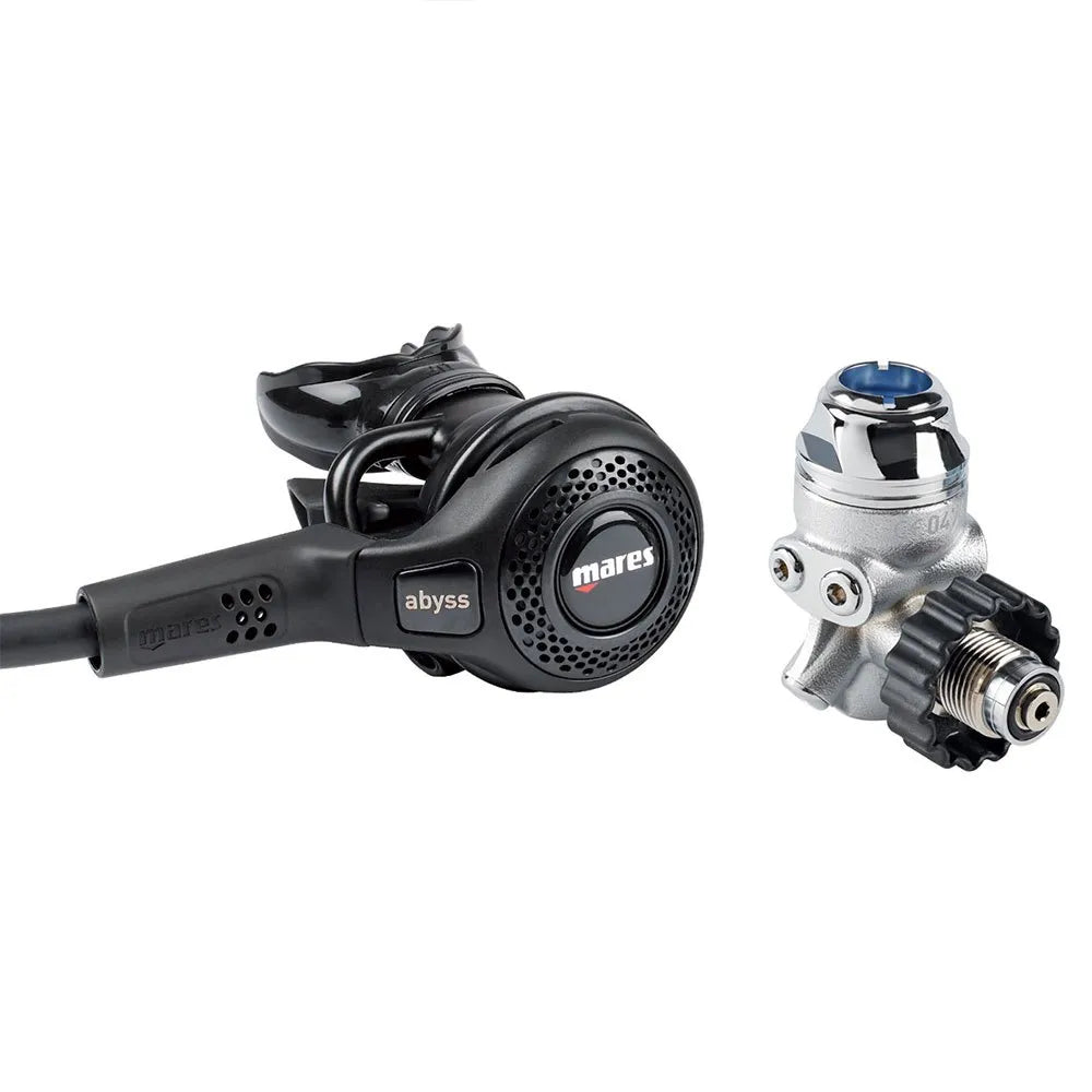 Mares Abyss 22 Navy II DIN diving regulator set