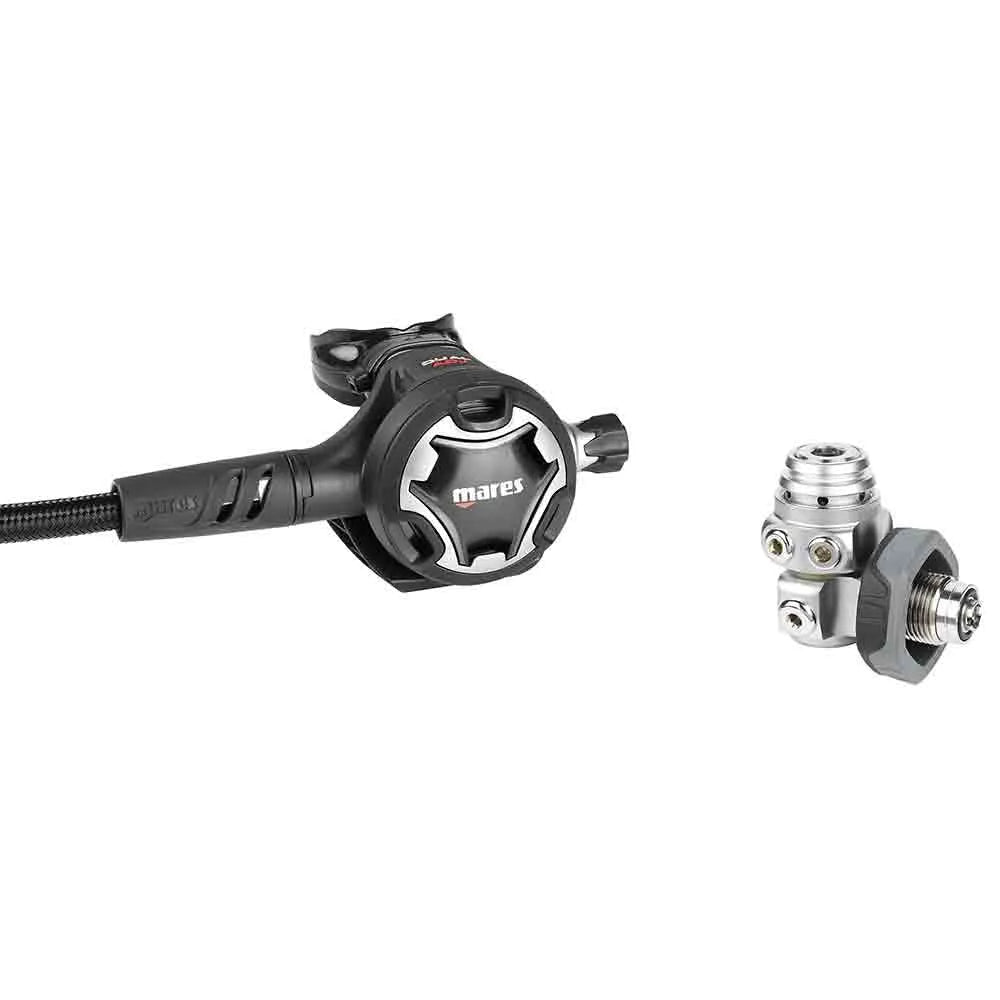 Mares Dual ADJ 62X DIN diving regulator set