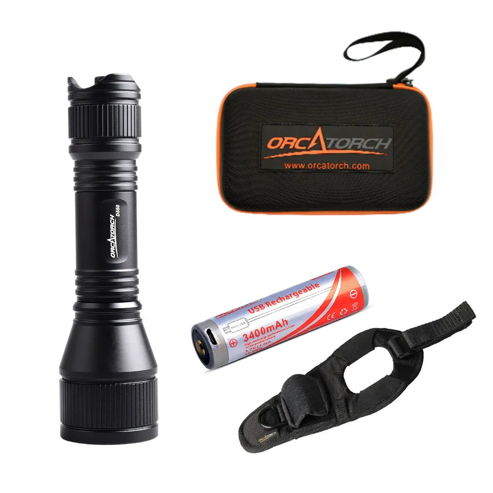 Orcatorch D550 torch