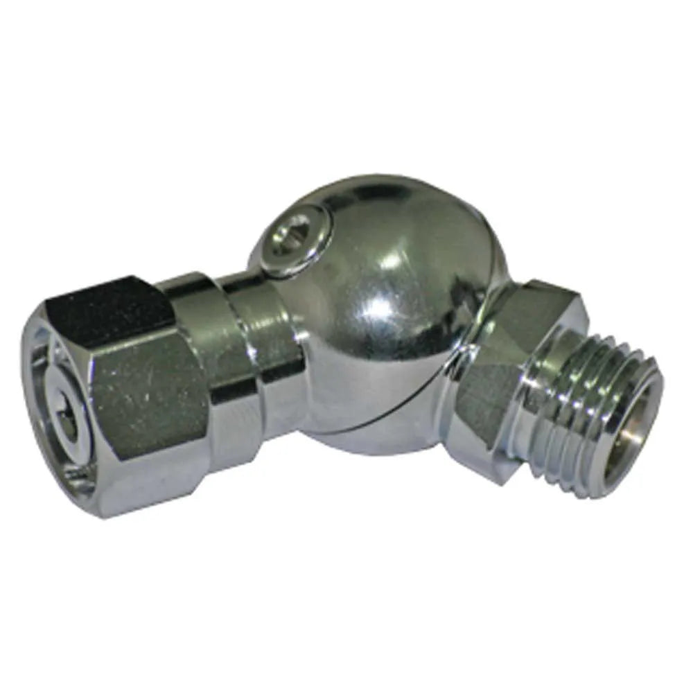 Xs scuba Swivel Adapter 360 MP Second Stage-9/16 F Chrome 9/16 M